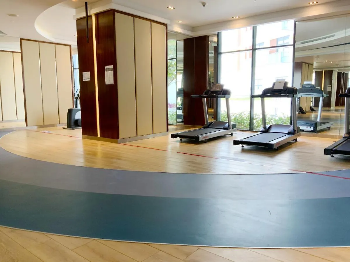 Lägenhet Luxury Escapes - Quiet Studio Near Expo City And Dwc Airport - Celestia Tower Dubai