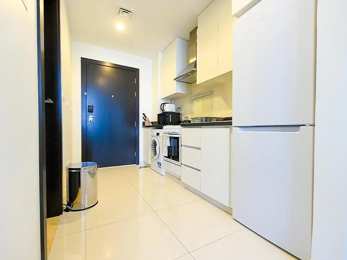 Luxury Escapes - Quiet Studio Near Expo City And Dwc Airport - Celestia Tower Dubai Lägenhet